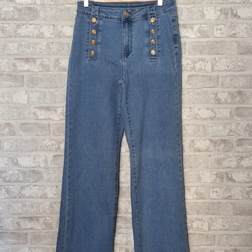 JEANS bottoni dorati